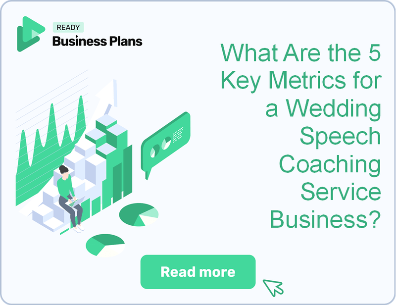 What Are the 5 Key Metrics for a Wedding Speech Coaching Service Business?
