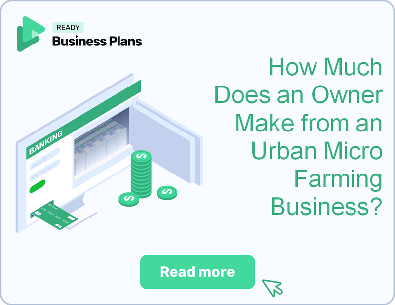 How Much Does an Owner Make from an Urban Micro Farming Business?