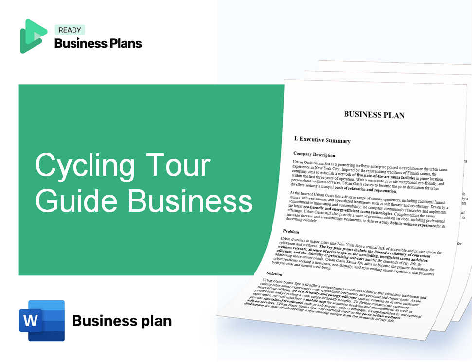 Cycling Tour Guide Business Business Plan