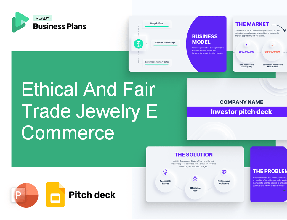 Ethical And Fair Trade Jewelry E Commerce Pitch Deck
