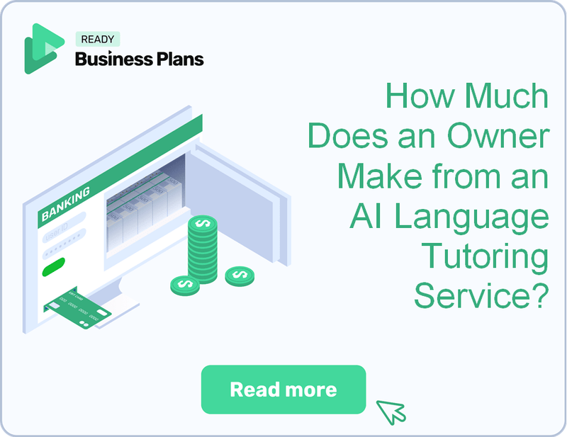 How Much Does an Owner Make from an AI Language Tutoring Service?