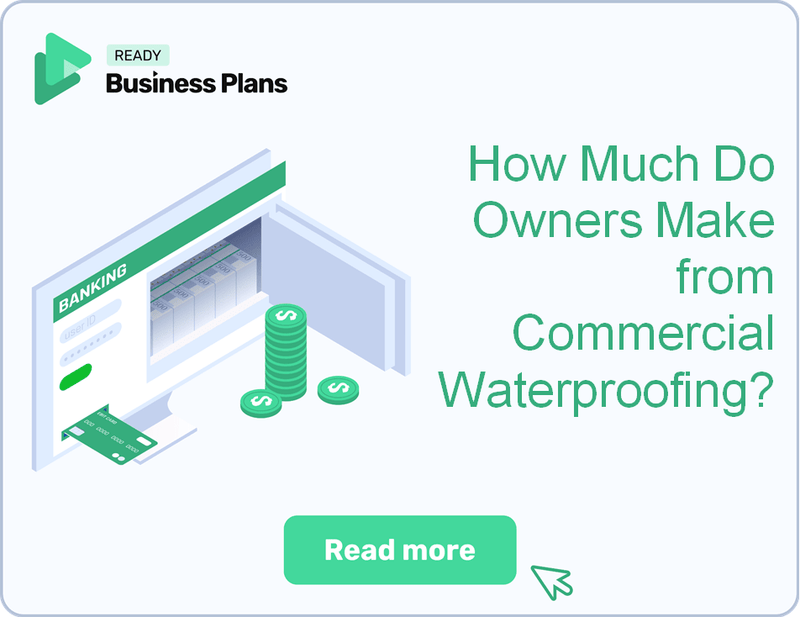 How Much Do Owners Make from Commercial Waterproofing?