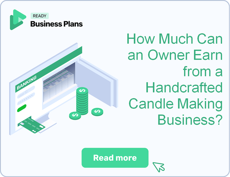 How Much Can an Owner Earn from a Handcrafted Candle Making Business?