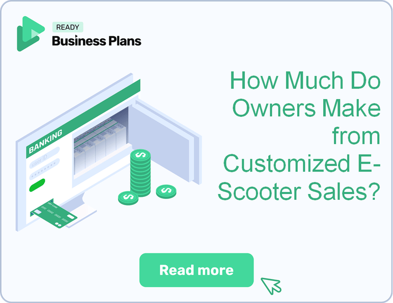 How Much Do Owners Make from Customized E-Scooter Sales?
