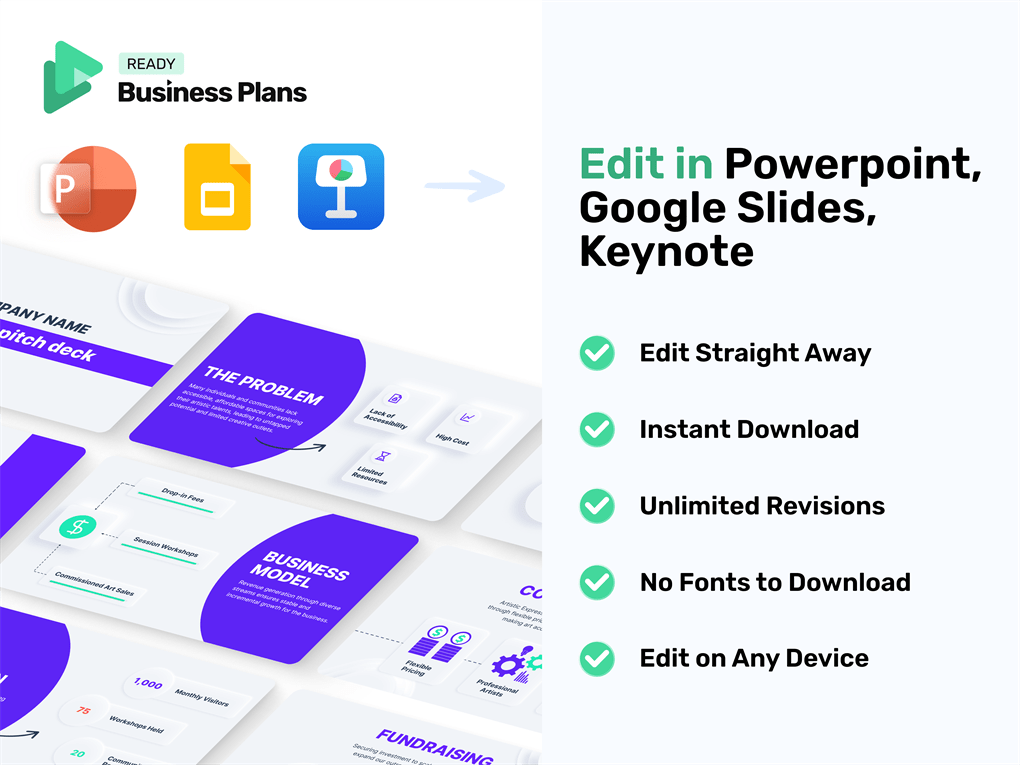 Crowdfunding Platform Pitch Deck: Product Features