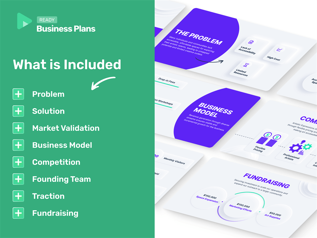 AI Based Personal Fitness Trainer Pitch Deck: What is Included