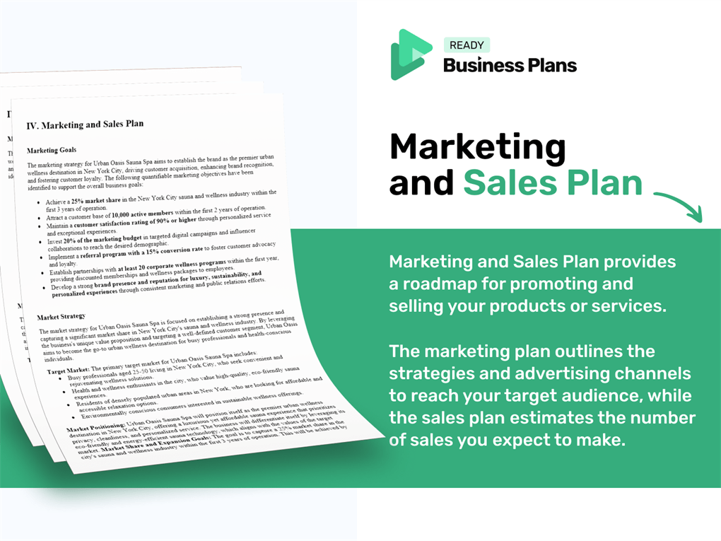 AI Based Personal Fitness Trainer Business Plan: Marketing and Sales Plan