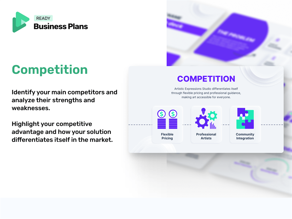 AI Enhanced Language Learning App Pitch Deck: Competition
