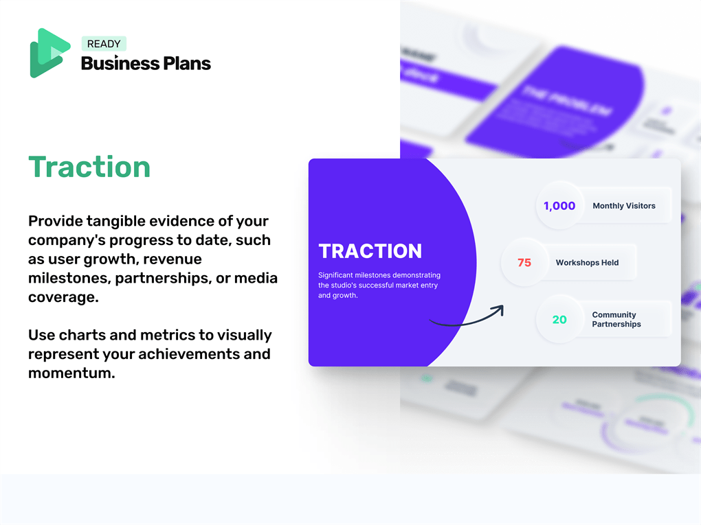 Farm Stay Accommodation Pitch Deck: Traction