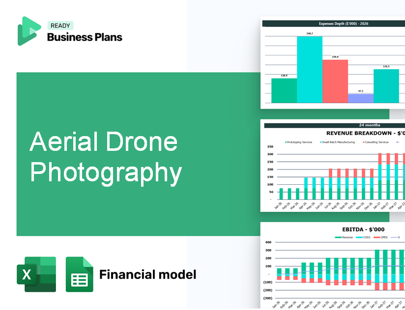 Aerial Drone Photography Financial Model