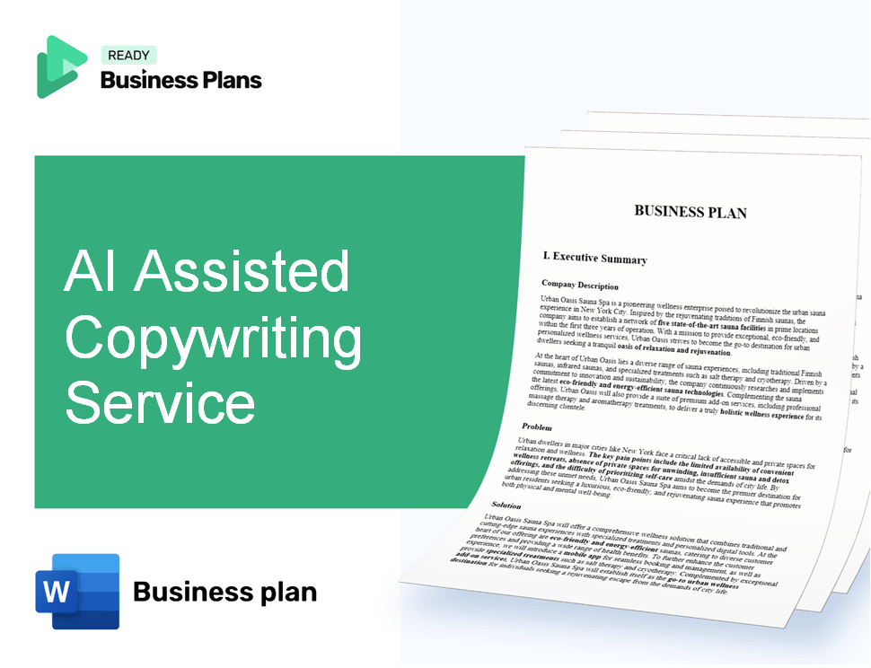 AI Assisted Copywriting Service Business Plan