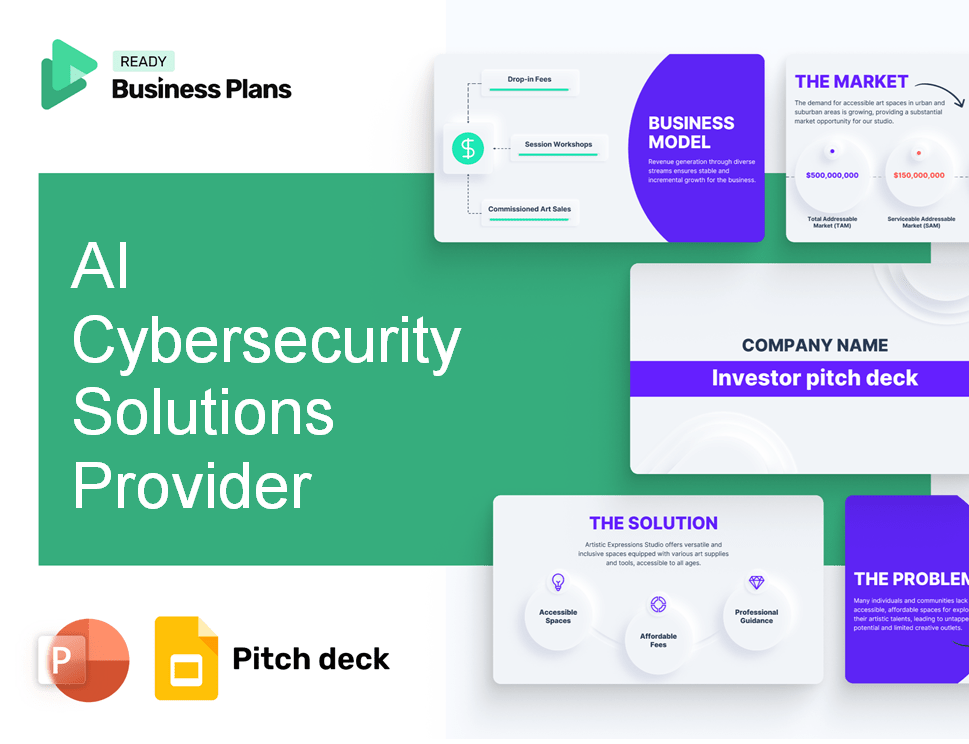 AI Cybersecurity Solutions Provider Pitch Deck