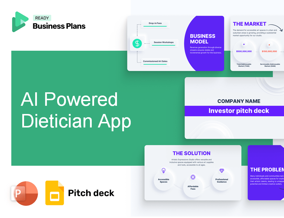 AI Powered Dietician App Pitch Deck