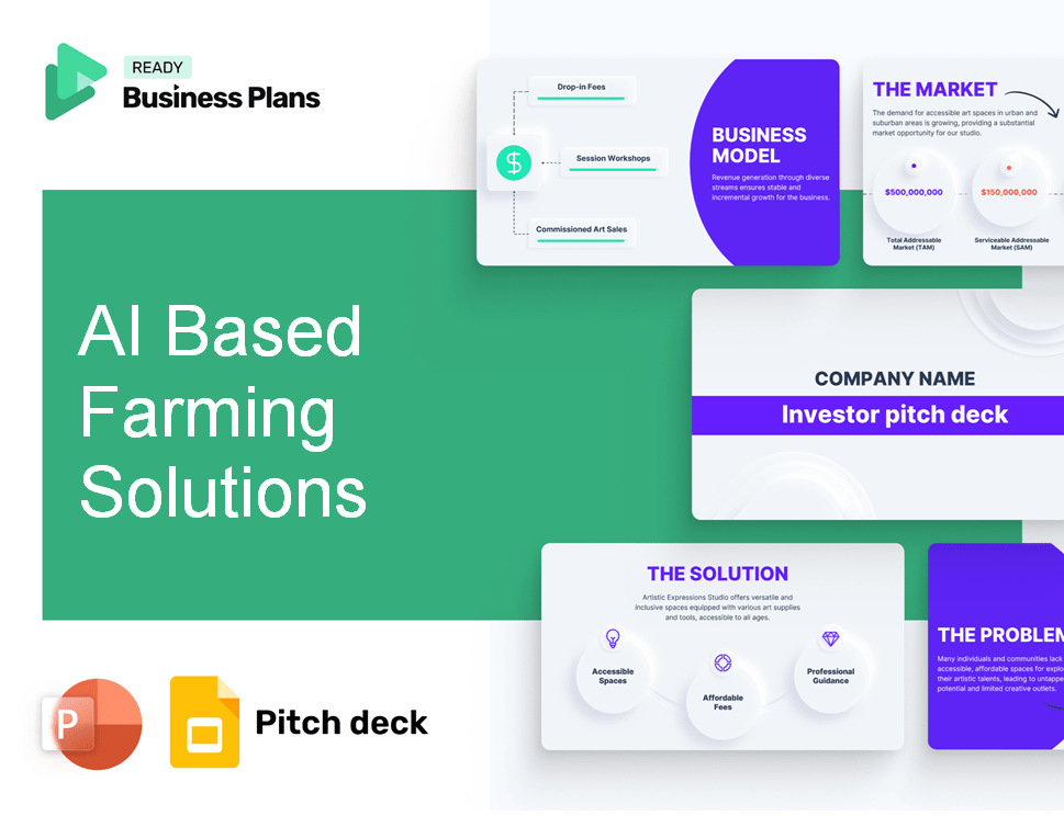 AI Based Farming Solutions Pitch Deck