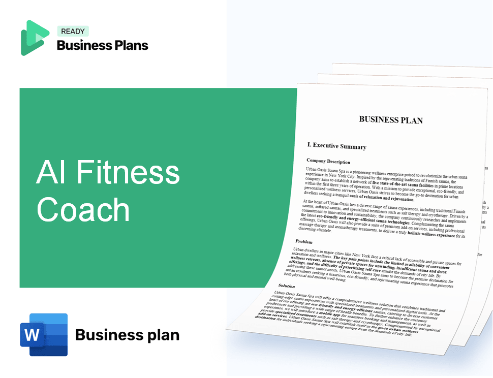 AI Fitness Coach Business Plan
