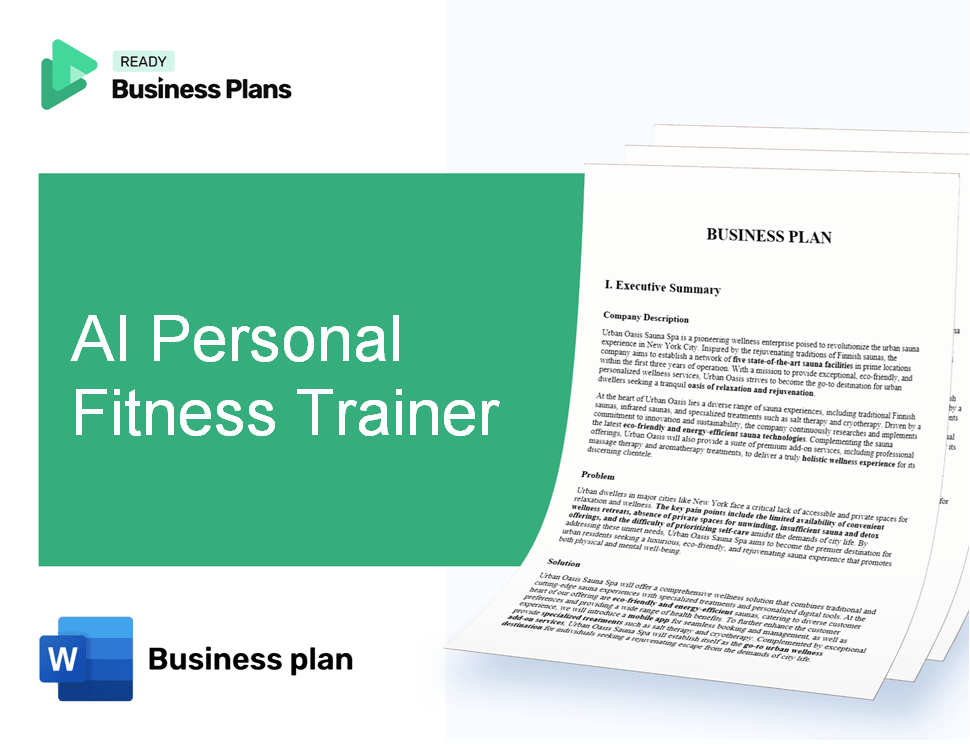 AI Personal Fitness Trainer Business Plan