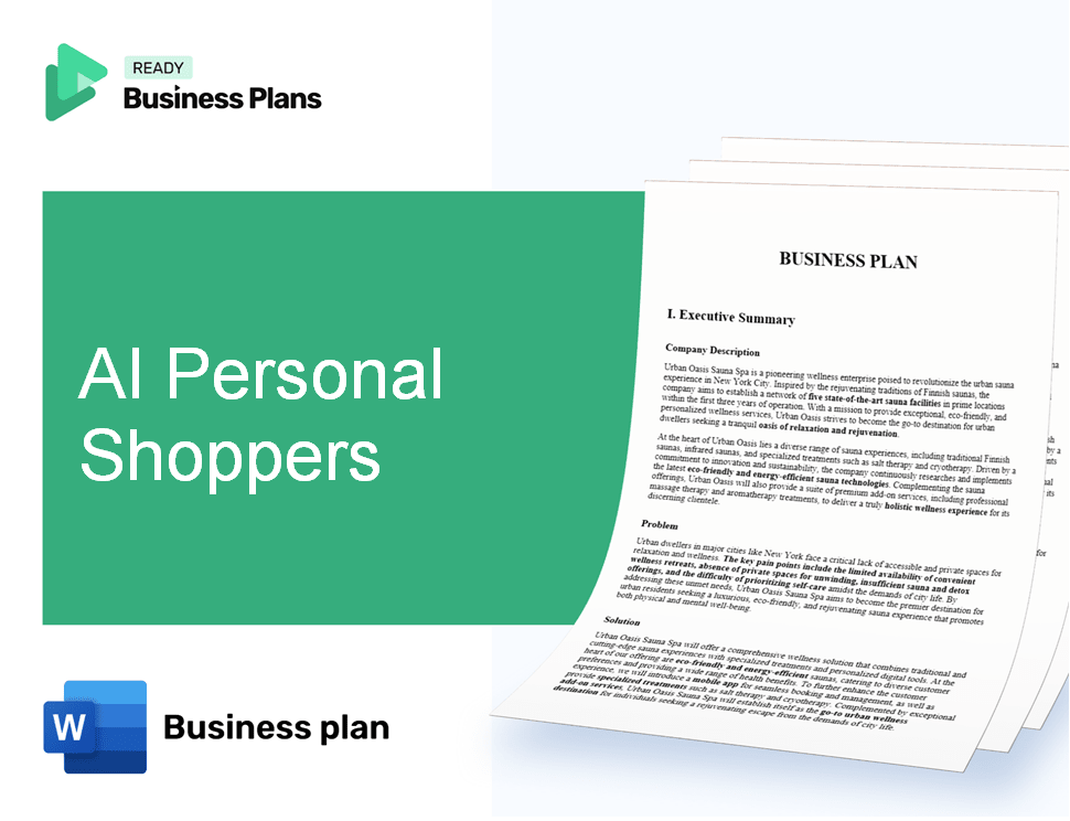 AI Personal Shoppers Business Plan