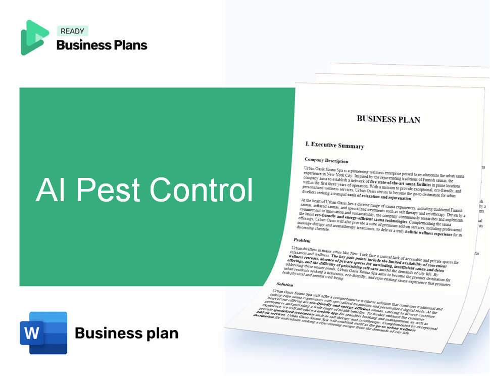 AI Pest Control Business Plan