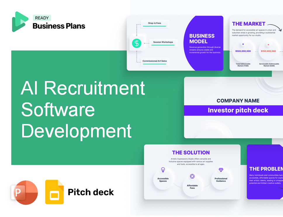 AI Recruitment Software Development Pitch Deck
