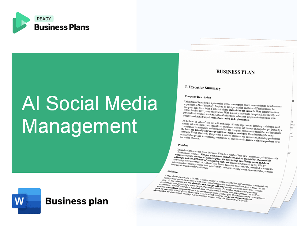 AI Social Media Management Business Plan