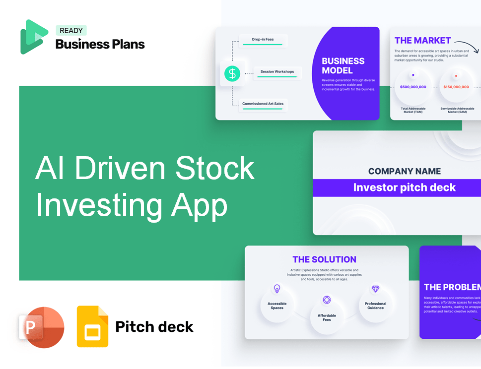AI Driven Stock Investing App Pitch Deck