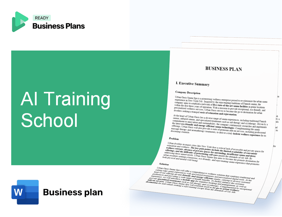 AI Training School Business Plan