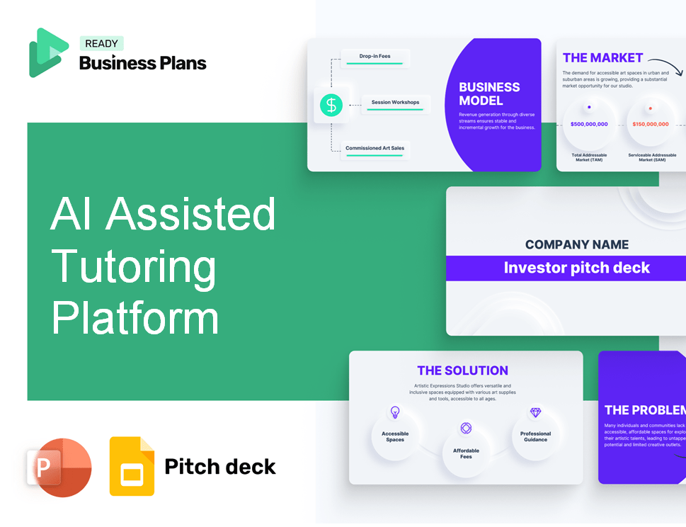 AI Assisted Tutoring Platform Pitch Deck