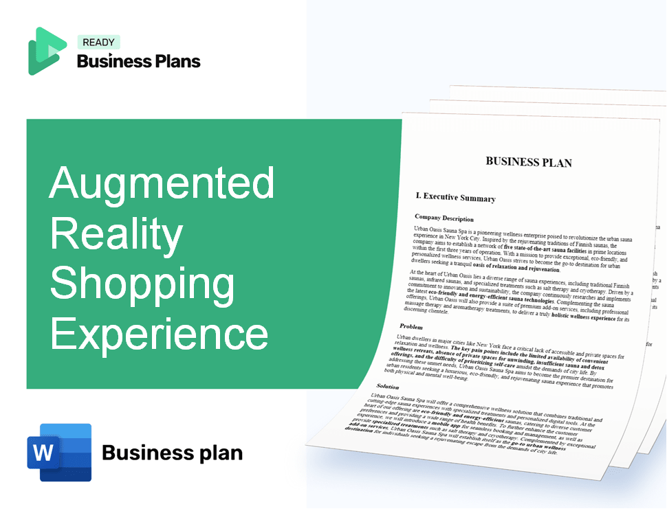 Augmented Reality Shopping Experience Business Plan