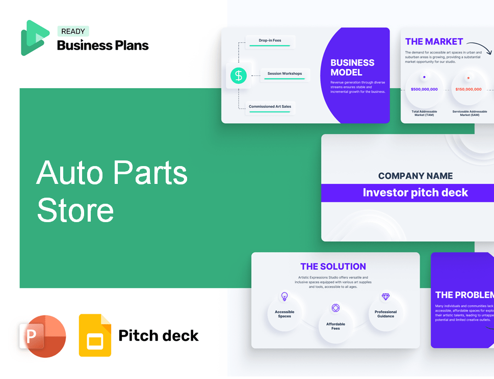 Auto Parts Store Pitch Deck
