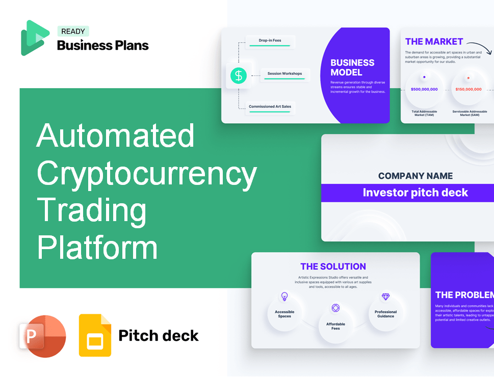 Automated Cryptocurrency Trading Platform Pitch Deck