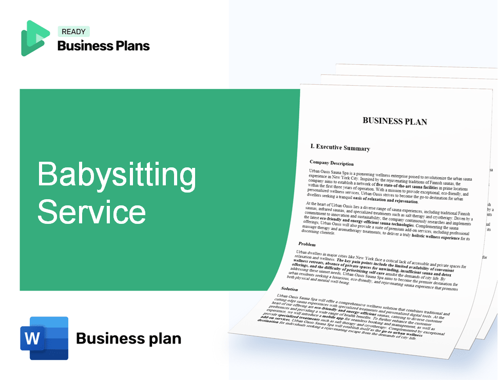 Babysitting Service Business Plan