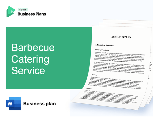 Barbecue Catering Service Business Plan