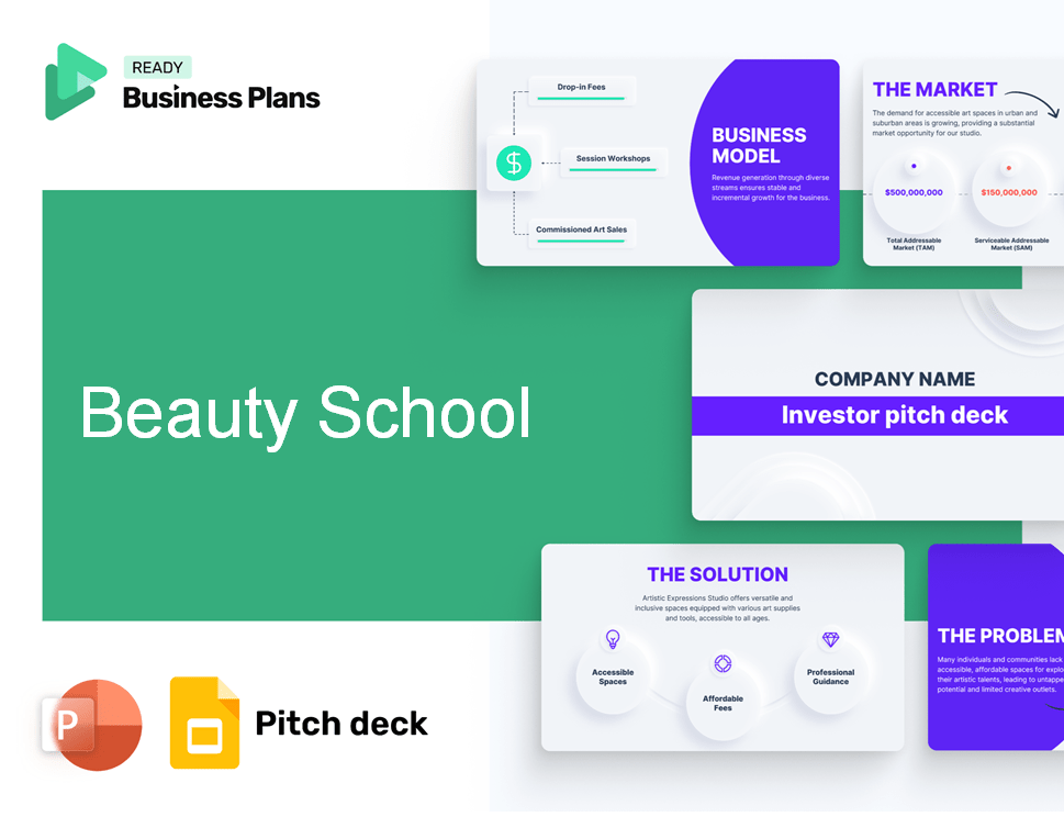 Beauty School Pitch Deck