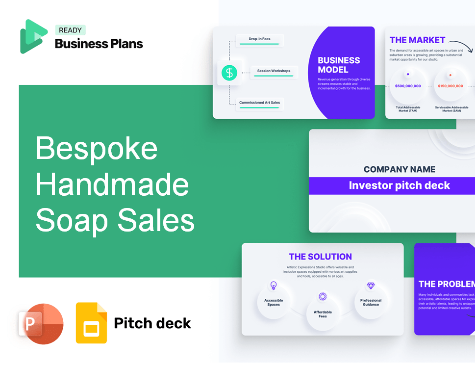 Bespoke Handmade Soap Sales Pitch Deck