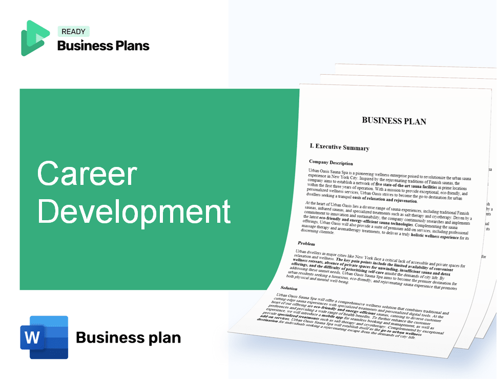 Career Development Business Plan