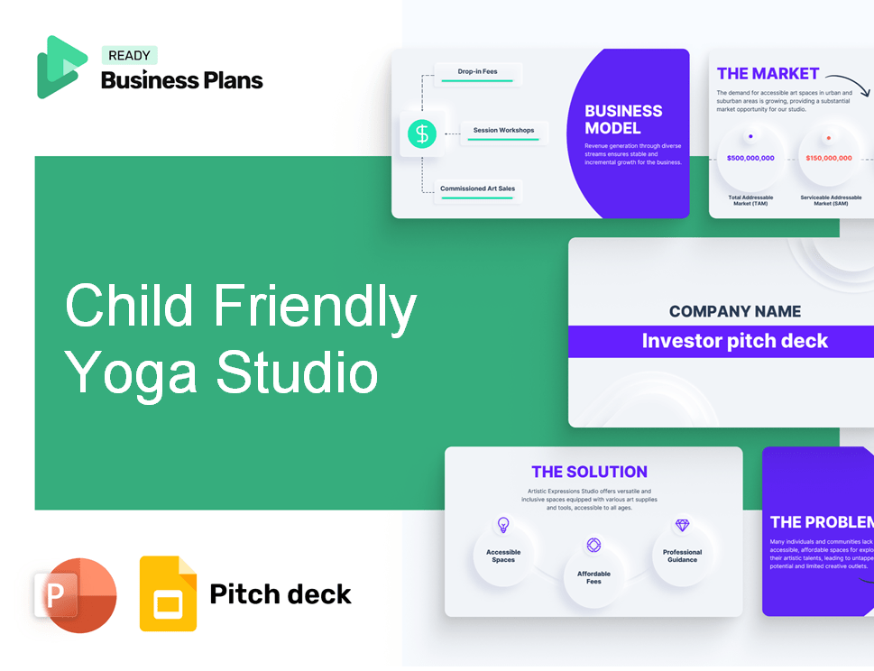 Child Friendly Yoga Studio Pitch Deck