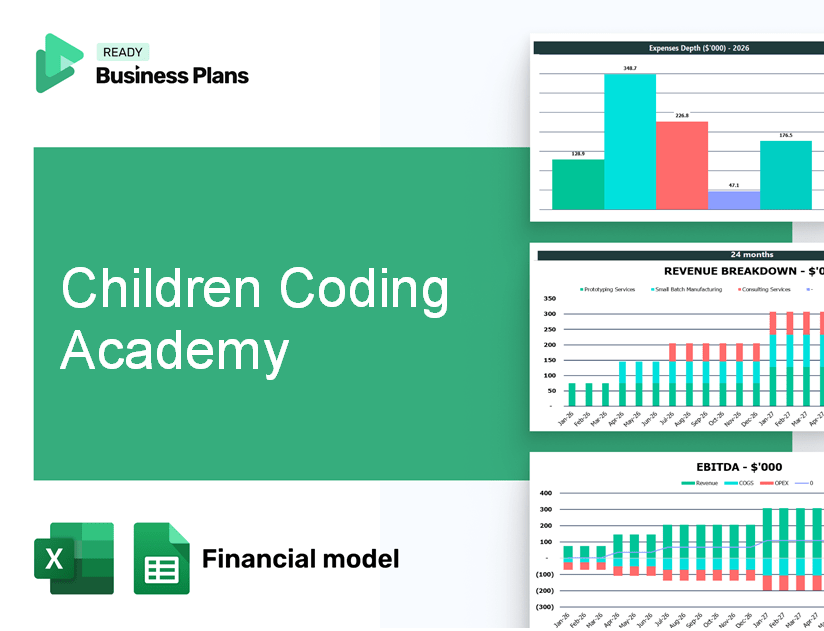 Children Coding Academy Financial Model