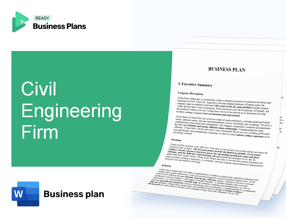 Civil Engineering Firm Business Plan
