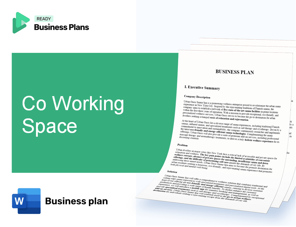 Co Working Space Business Plan