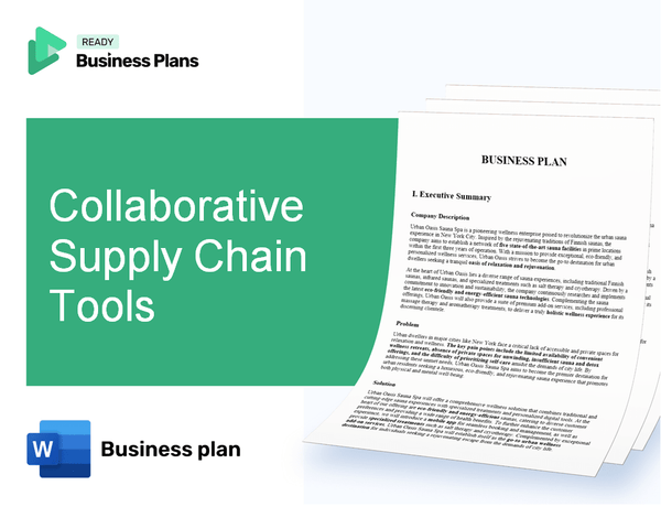 Collaborative Supply Chain Tools Business Plan