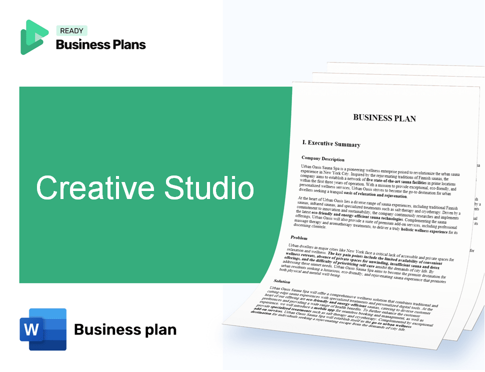 Creative Studio Business Plan
