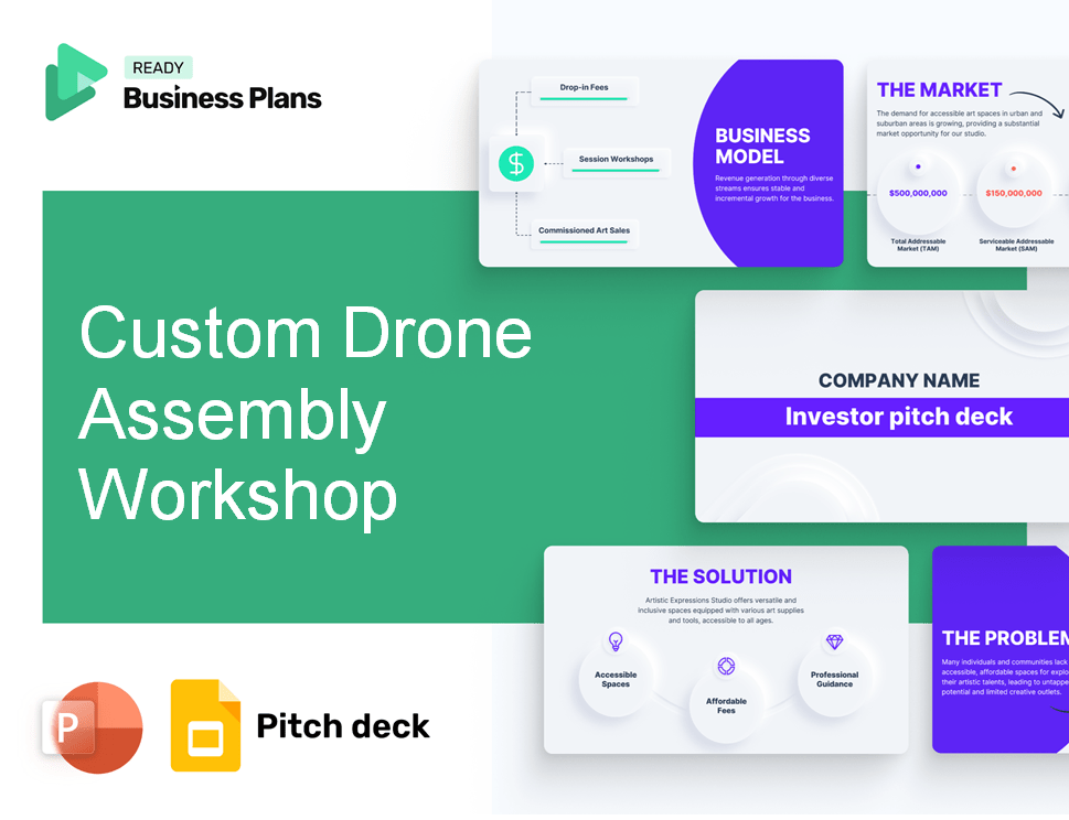 Custom Drone Assembly Workshop Pitch Deck