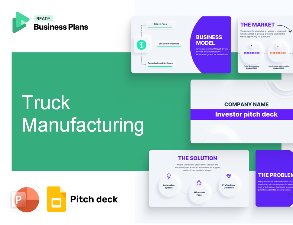 Truck Manufacturing Pitch Deck