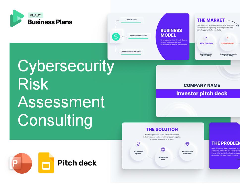 Cybersecurity Risk Assessment Consulting Pitch Deck
