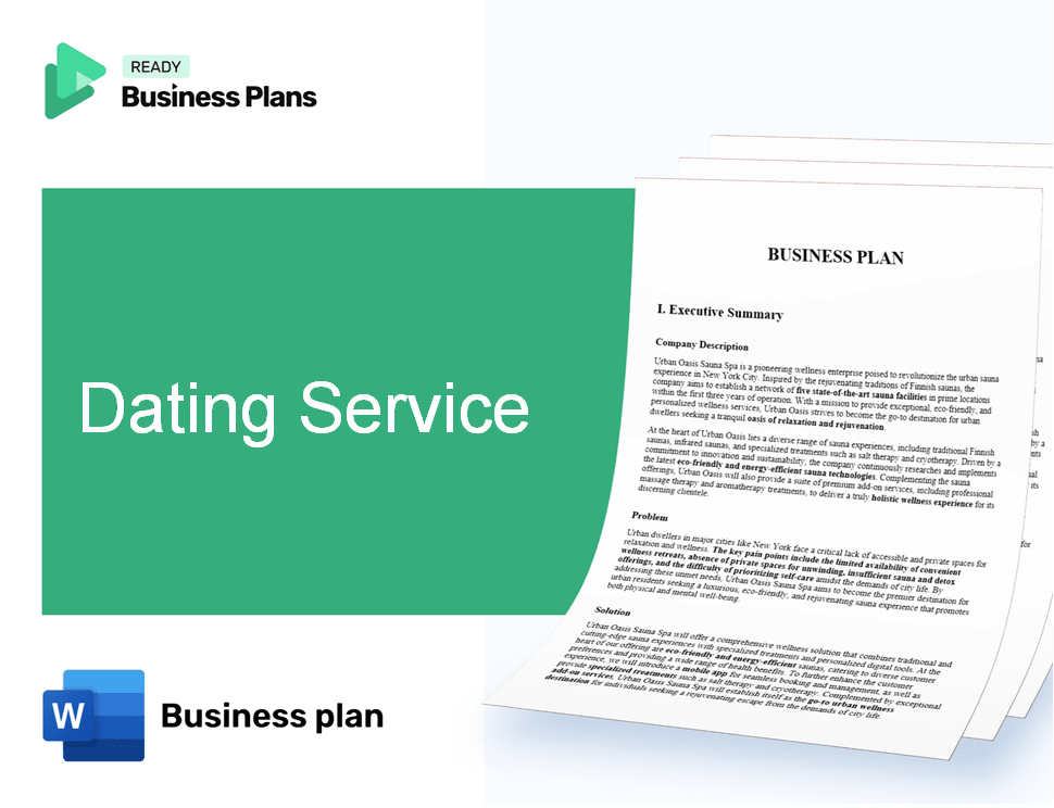 Dating Service Business Plan