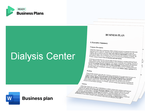 Dialysis Center Business Plan