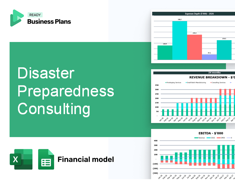 Disaster Preparedness Consulting Financial Model