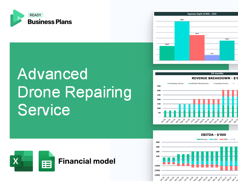 Advanced Drone Repairing Service Financial Model