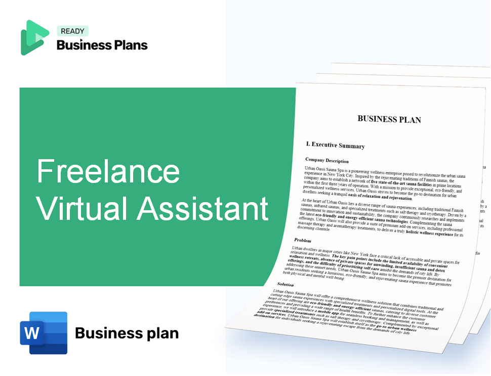 Freelance Virtual Assistant Business Plan