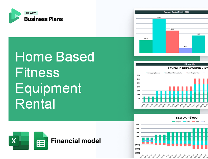 Home Based Fitness Equipment Rental Financial Model